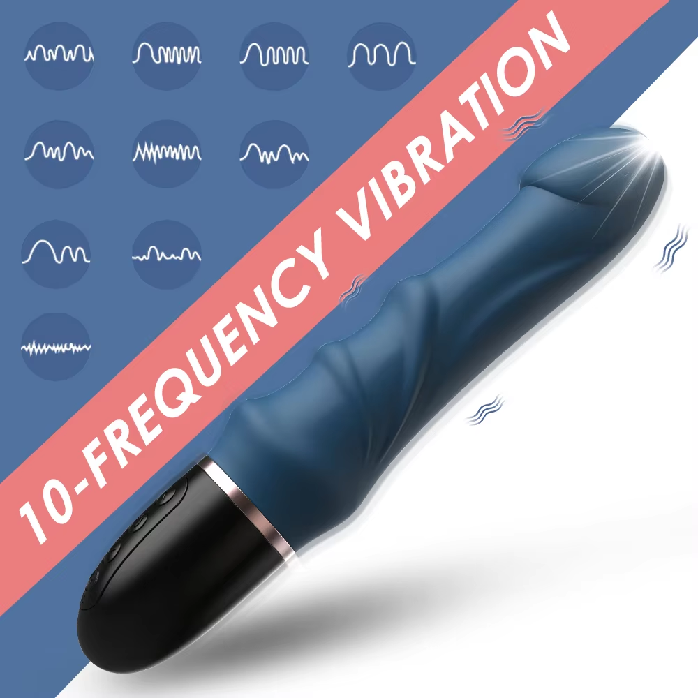 Huge Big Dildo Vibrator Vaginal Massager with 10 Powerful Vibration Modes