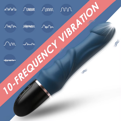 Huge Big Dildo Vibrator Vaginal Massager with 10 Powerful Vibration Modes