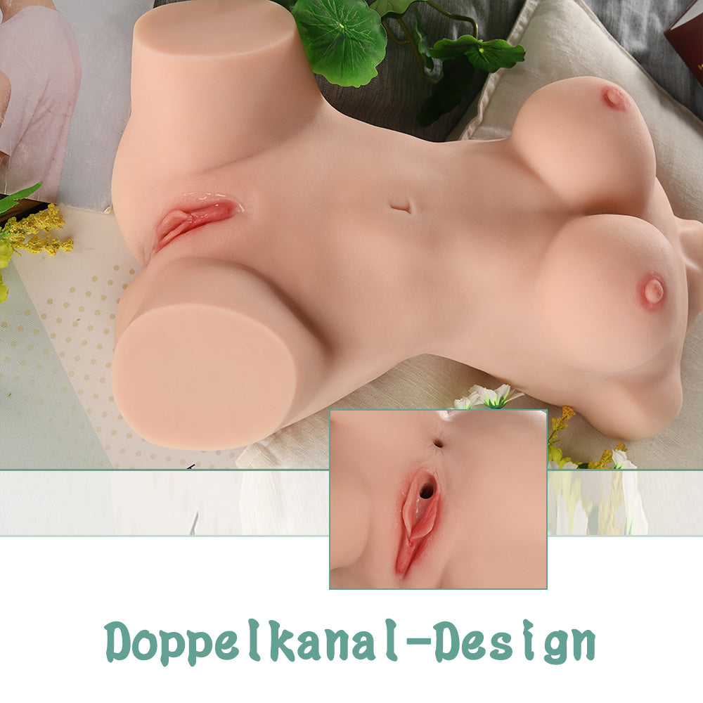 Vera - 7.72LB Male Masturbator Torso Dolls with 3D Realistic Virgin Pussy