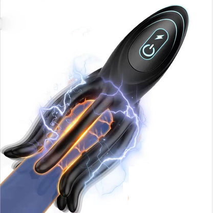 Octopus Shock Penis Tranier Glans Massager with 12 Strong Vibration Modes