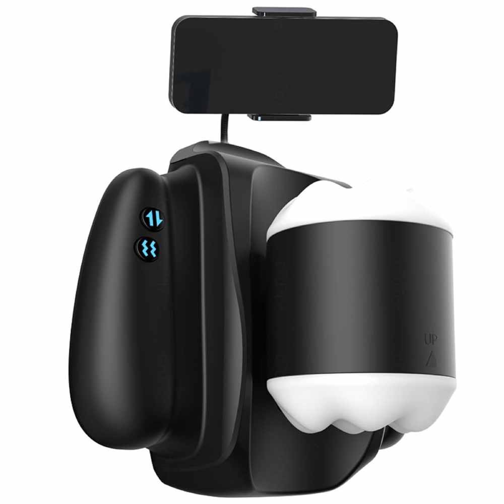 Automatic Masturbator Penis Trainer Sex Machine with 3 Telescopic & 9 Vibrations Modes