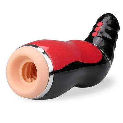 Automatic Masturbator Penis Trainer Stroker Blowjob with 5 Clamping & 10 Vibrating Modes