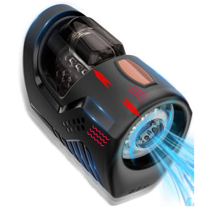 Automatic Masturbator Stroker Blowjob Machine with 10 Thrusting Vibration Modes