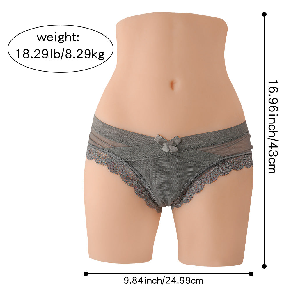 Lance - 20.28LB The Life Size Torso Sex Doll With Yellow Skin Will Satisfy Your Desires