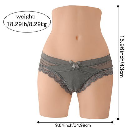 Lance - 20.28LB The Life Size Torso Sex Doll With Yellow Skin Will Satisfy Your Desires