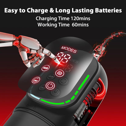 AI-Powered Automatic Masturbator Pumps Enlargers with 7 Thrusting Rotating Sucking Licking Modes