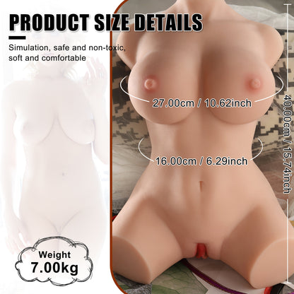 Melida - 15.43LB Realistic Adult Sex Doll Pocket Pussy
