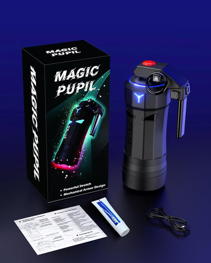 Automatic Heated Masturbator Stroker Pocket Pussy with 8 Thrusting 10 Vibration Modes