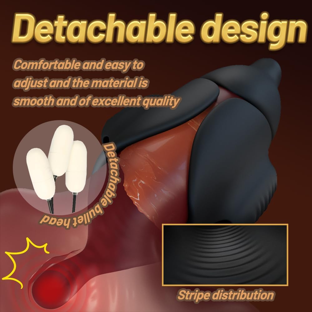 Electric Penis Trainer Glans Vibrator Masturbator with 10 Vibration Modes