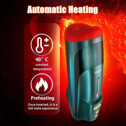 Automatic Sucking Heating Masturbator Stroker Blowjob Sex Machine with 7*7 Smart Mods