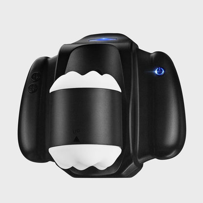 Automatic Masturbator Penis Trainer Sex Machine with 3 Telescopic & 9 Vibrations Modes