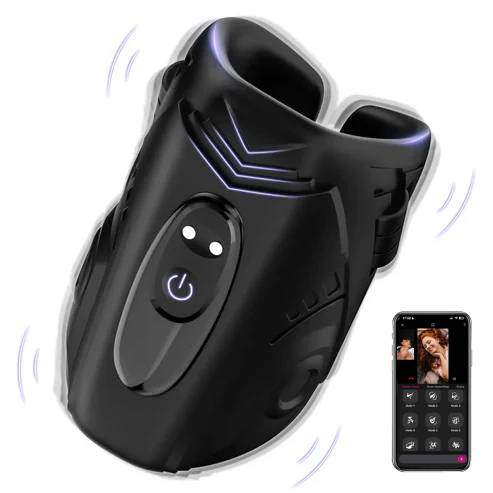 Electric Penis Trainer Glans Stimulator Masturbator with 9 Vibration Modes