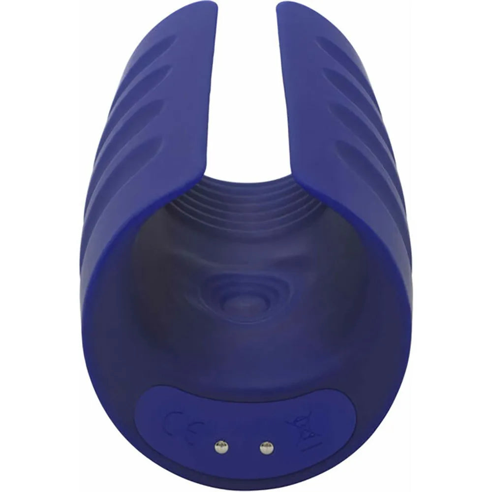 Heating Penis Trainer Glans Massager with 6 Vibration Modes & 4 Tapping Modes