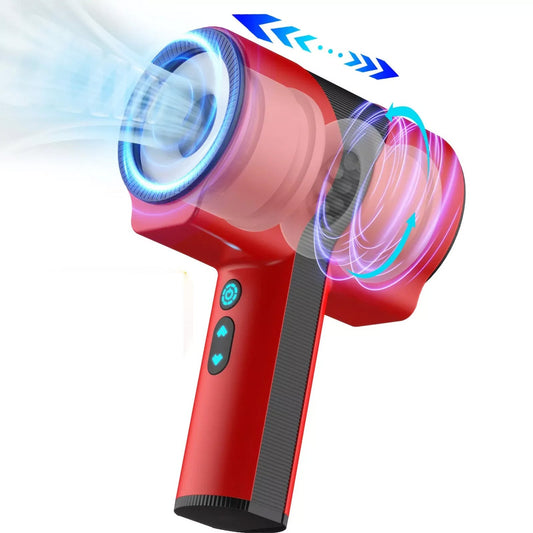 360° Wrapping Automatic Masturbator Blowjob with 5 Thrusting & Rotating & Vibrating