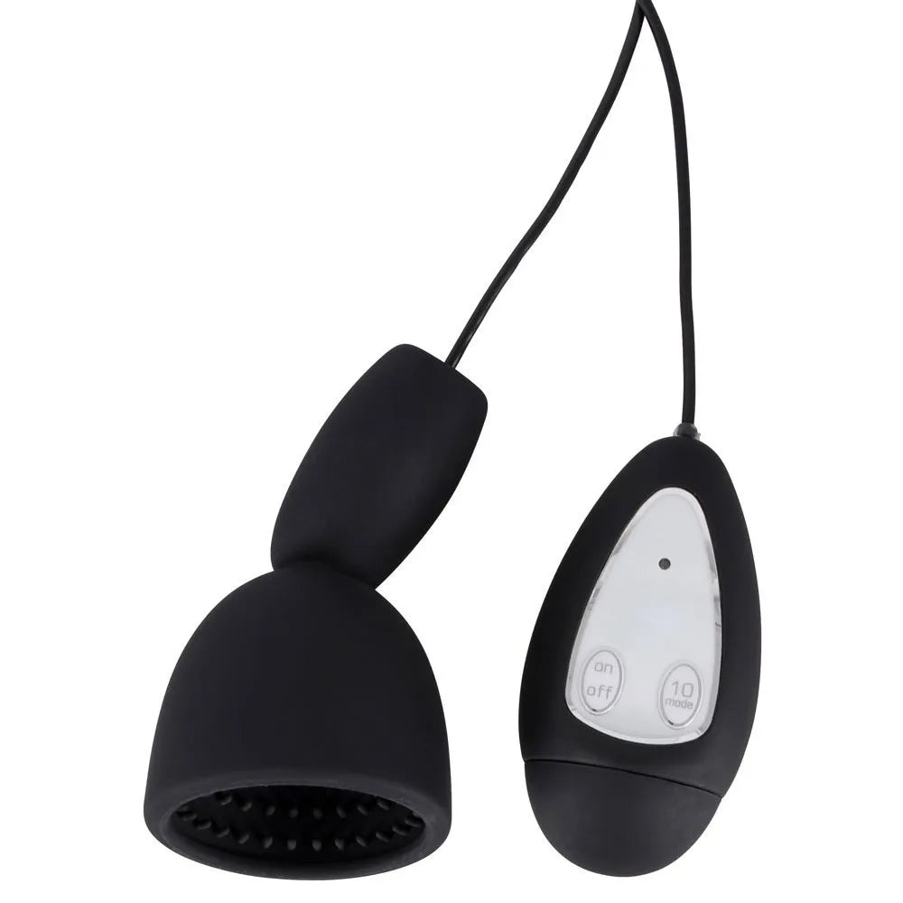 Automatic Penis Trainer Glans Massager with 10 Escalating & Pulsating & Vibrations