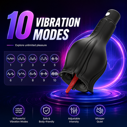 Electric Penis Trainer Vibrator Urethral Sounds Dilators with 10 Vibration Modes